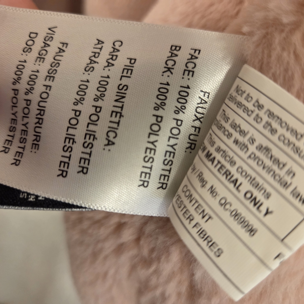 Members Only x‎ Nickelodeon Rugrats Sherpa Lined Pink Brown Jacket Puffer Sz Med - Picture 6 of 11